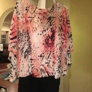 chiffon Jennifer Lopez blouse.