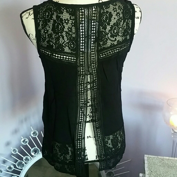 ▪️last 1▪️lace detail top with split back▪️ - Picture 8 of 8