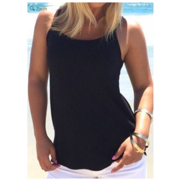 NEW (M)☀️ Solid hollow out backless fashion tank - Picture 3 of 3