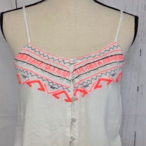 Anthropology Shrinking Violet Sleeveless Top