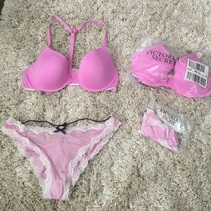 VICTORIA's Secret T-Back bra & cheekini