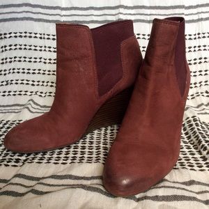 Franco Sarto Wedge Booties