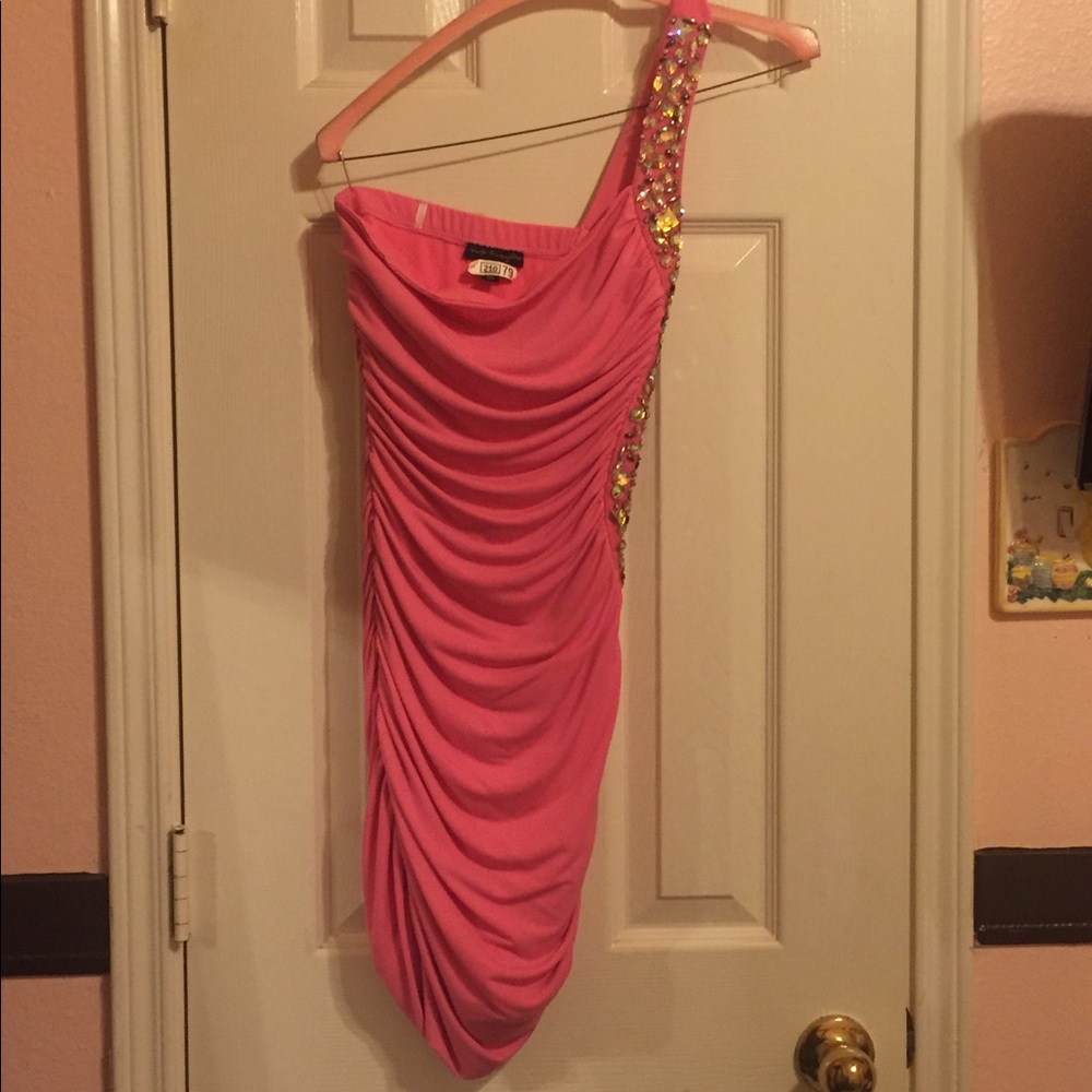 Fancy pink dress