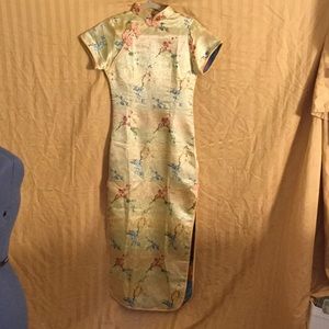 Traditional long Chinese dress