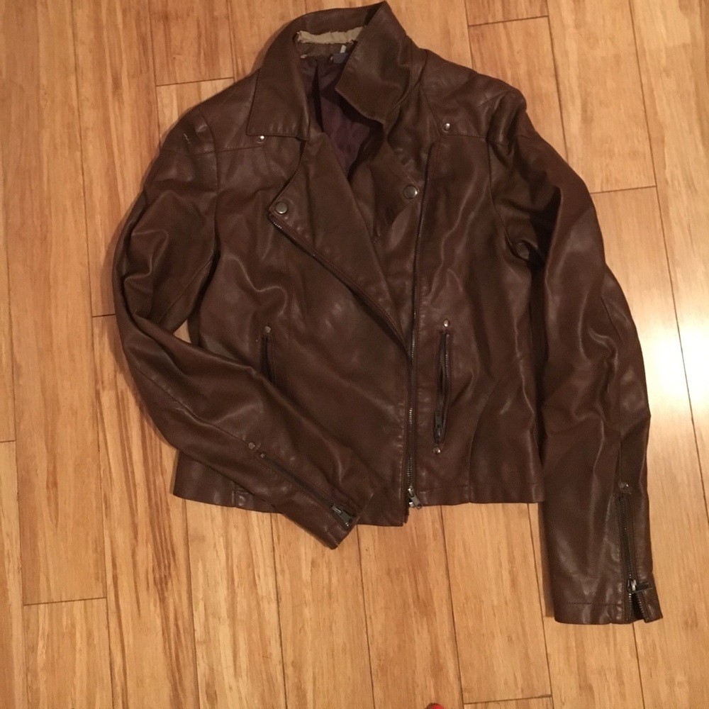 Faux Leather Jacket from Urban Outfitters
