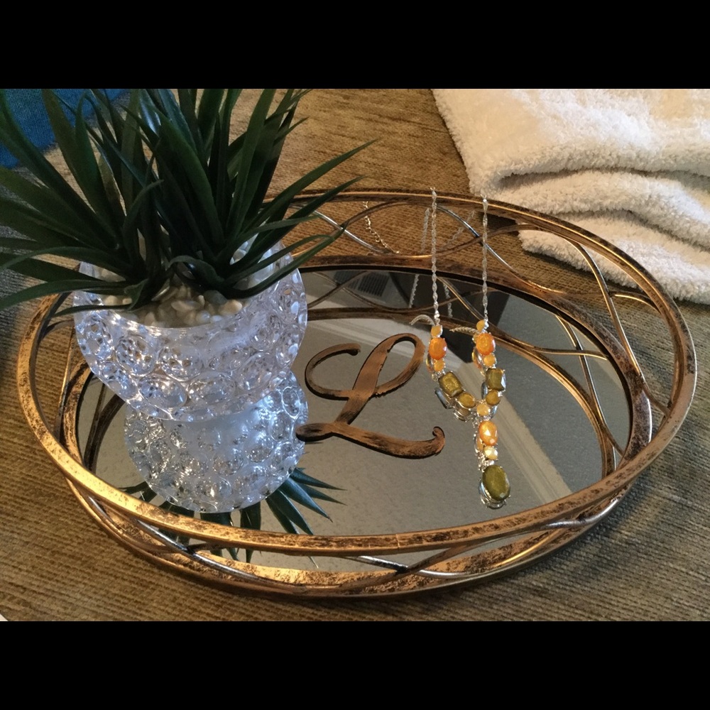 Silver Tone Colorful Necklace