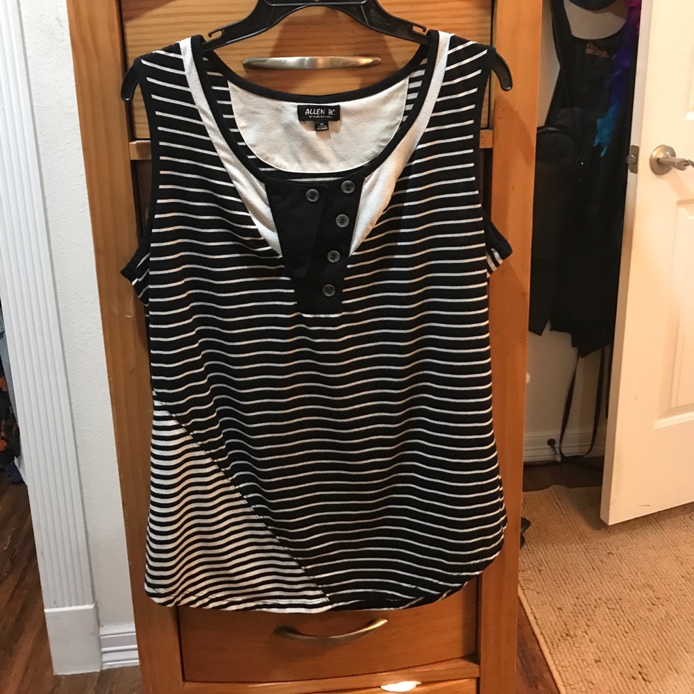 Allen B. Sleeveless Blouse