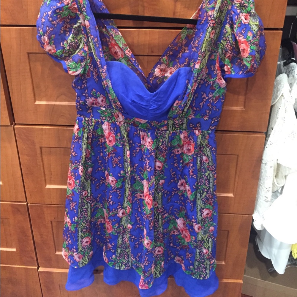 Betsey Johnson beautiful blue dress