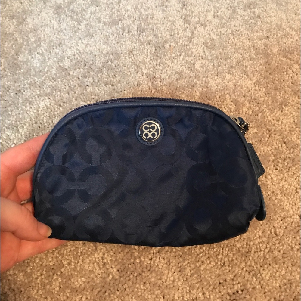 Coach cosmetic bag