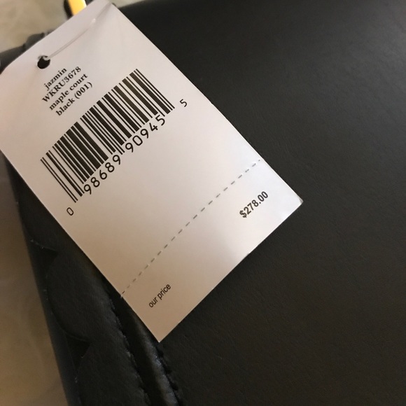 ♠️Kate Spade Black Scalloped Shoulder Bag - Picture 5 of 7