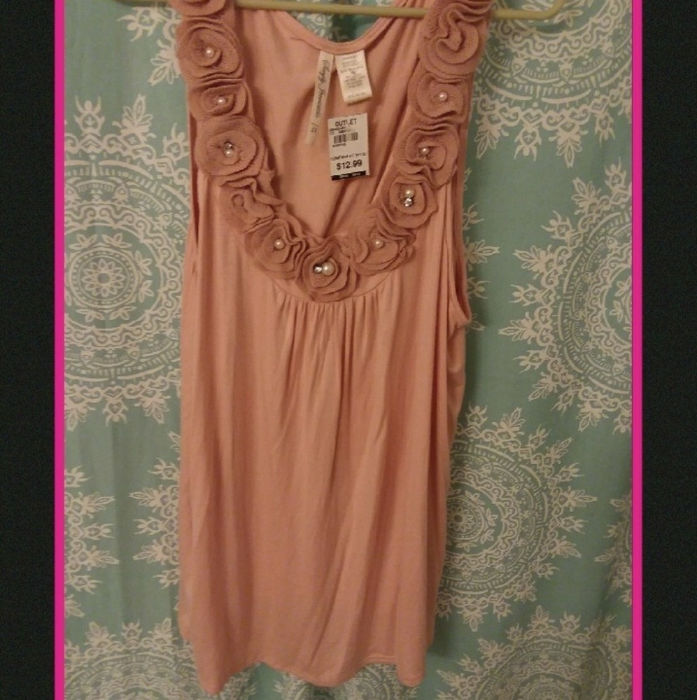 Pretty pink tank