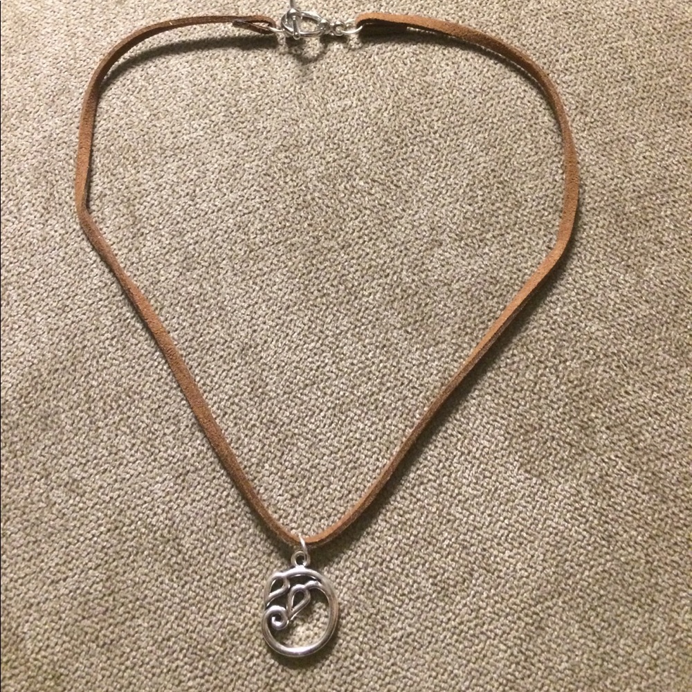 Faux Suede Choker