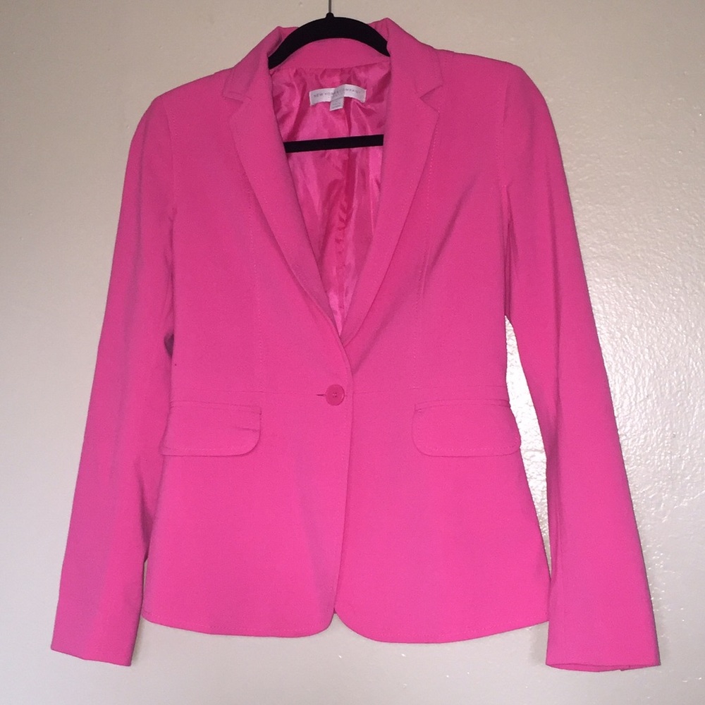 Hot pink blazer