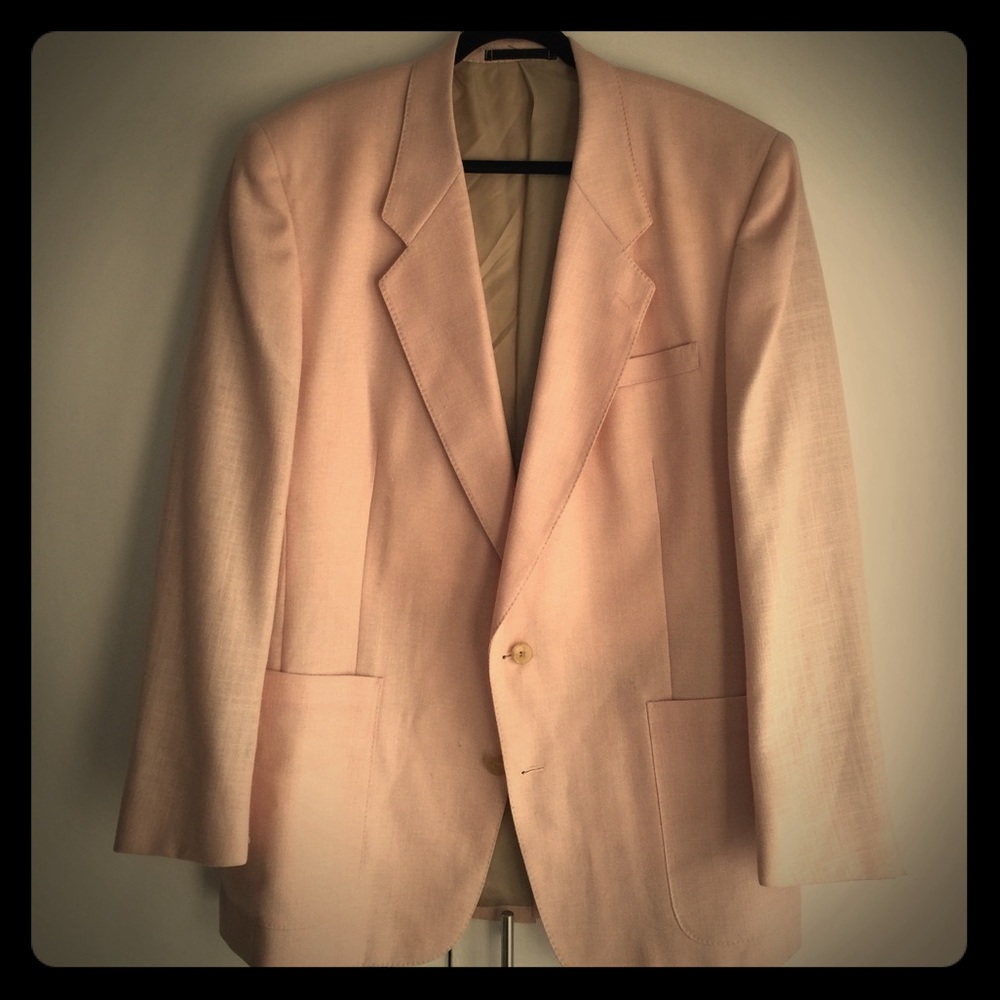Vintage Mort Wallin 60s 70s Pink Blazer