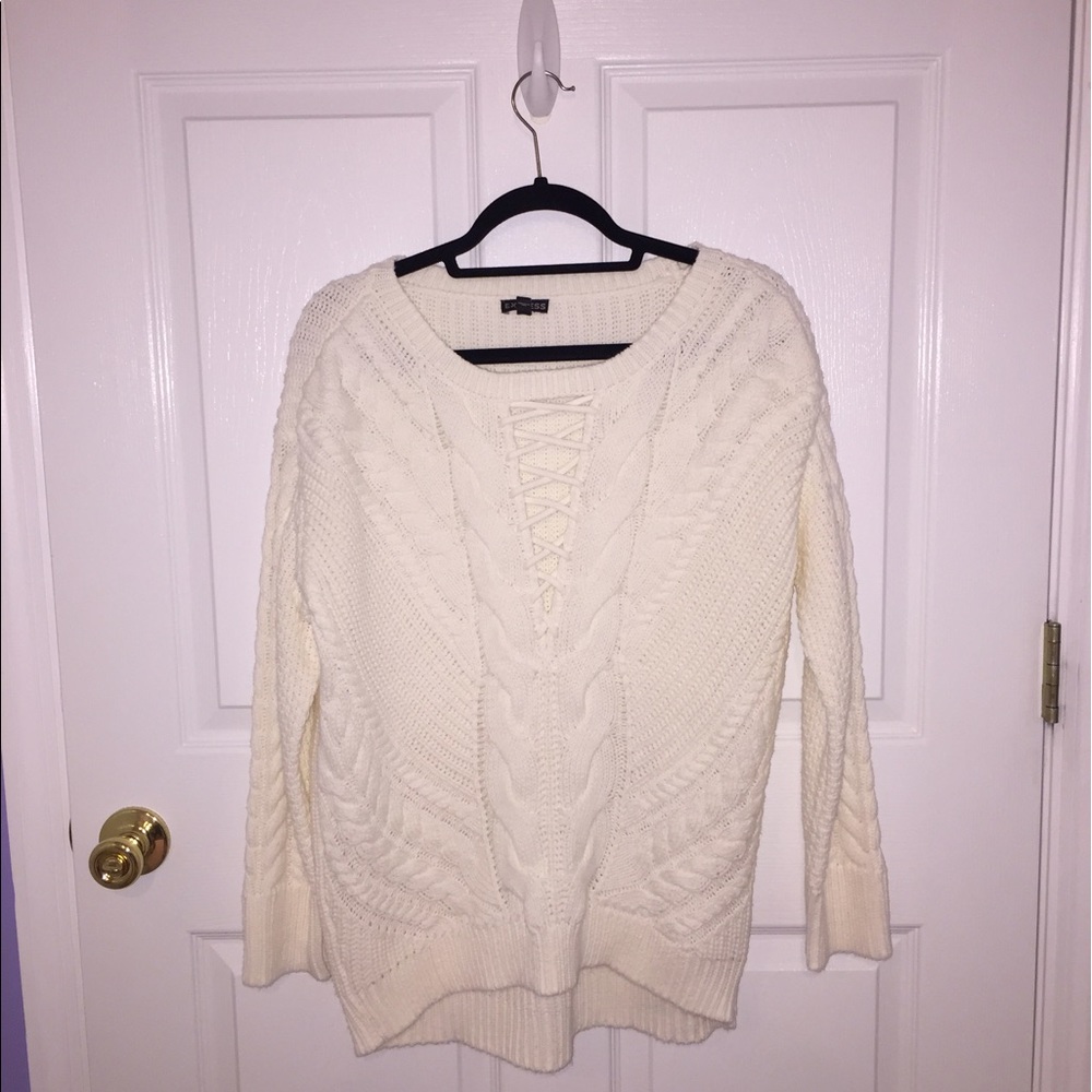 express cream sweater!
