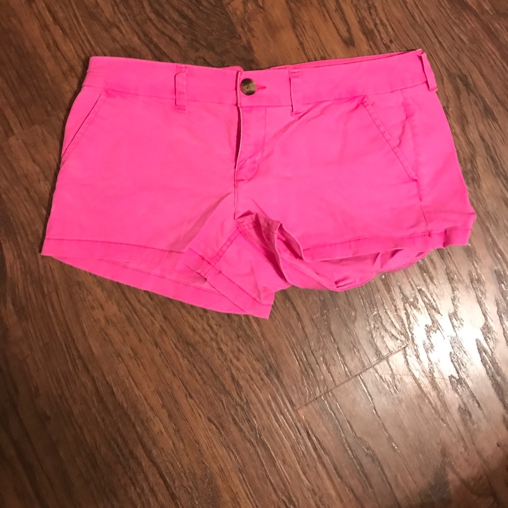Hot pink AE shorts