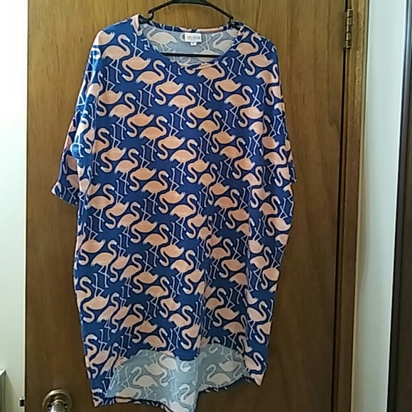 LLR Sale! Lularoe Flamingo Irma, GUC Rare! - Picture 1 of 4