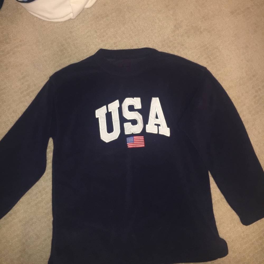 super soft USA sweatshirt size medium