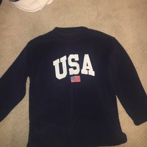 super soft USA sweatshirt size medium