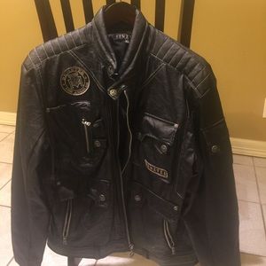 Leather jacket