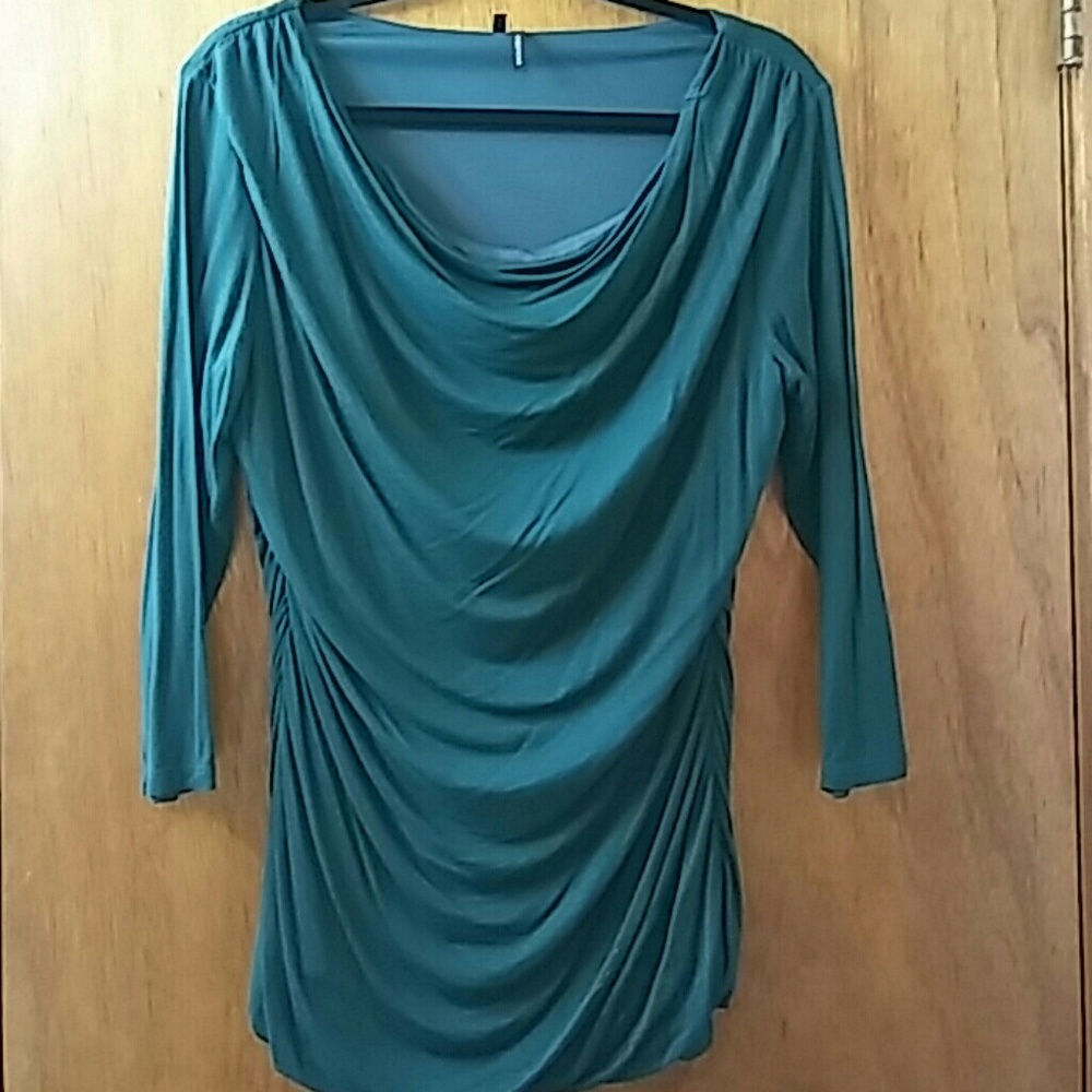 Boatneck 3/4 Sleeve Maurices Shirt VGUC