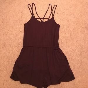 Strapped American Eagle Romper