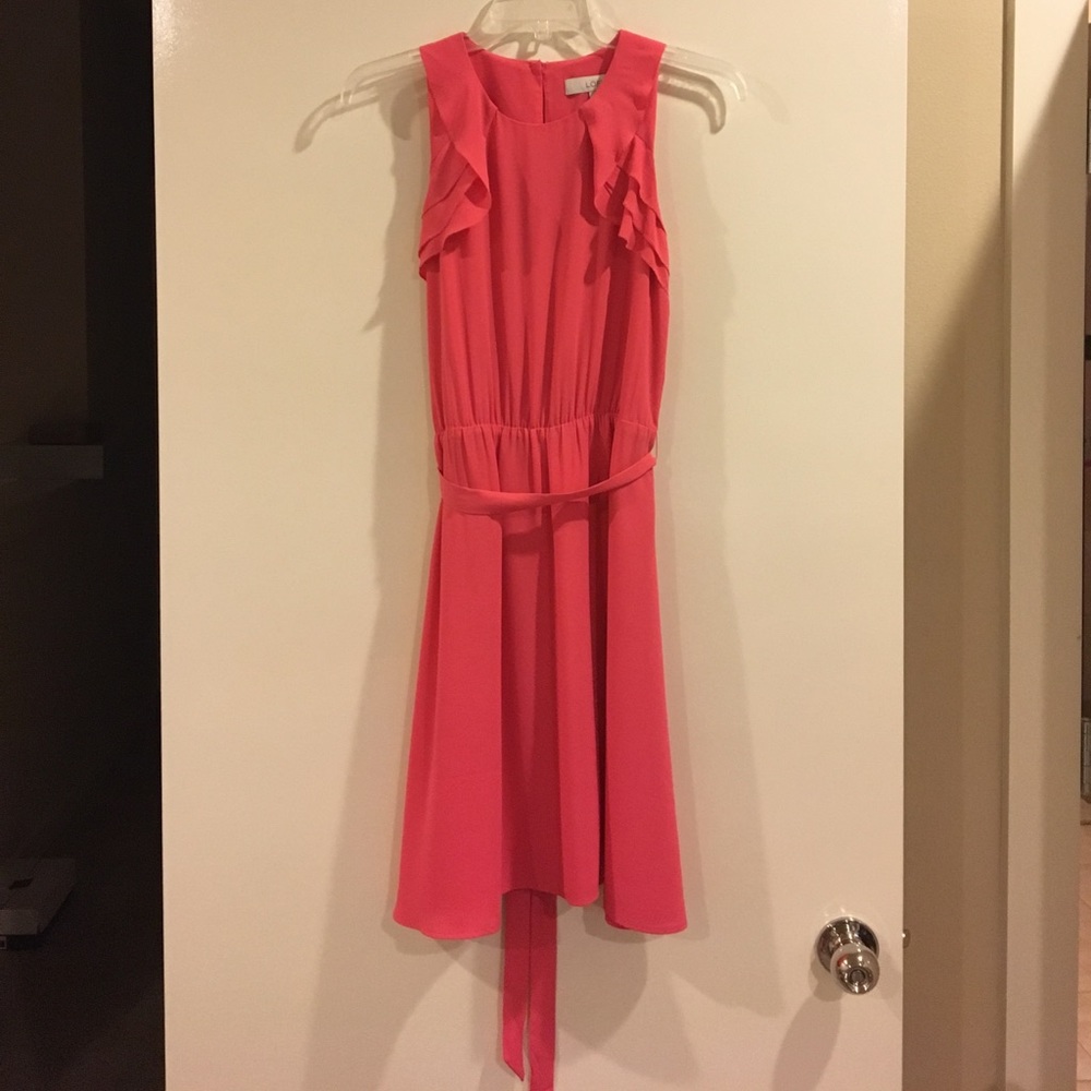 Loft flutter sleeve dress