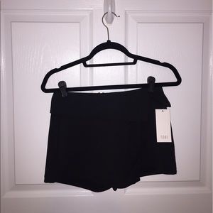 black skort