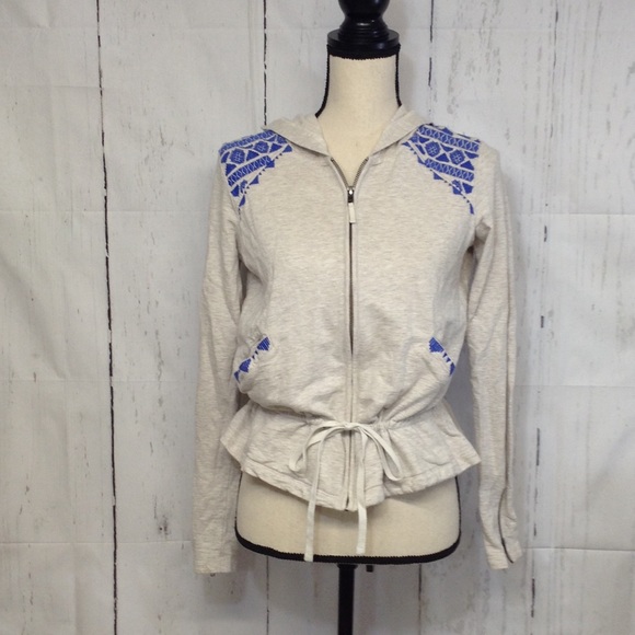 ( ANTHROPOLOGIE ) By Lilka Woman's Hoodie Sweater - Picture 1 of 8