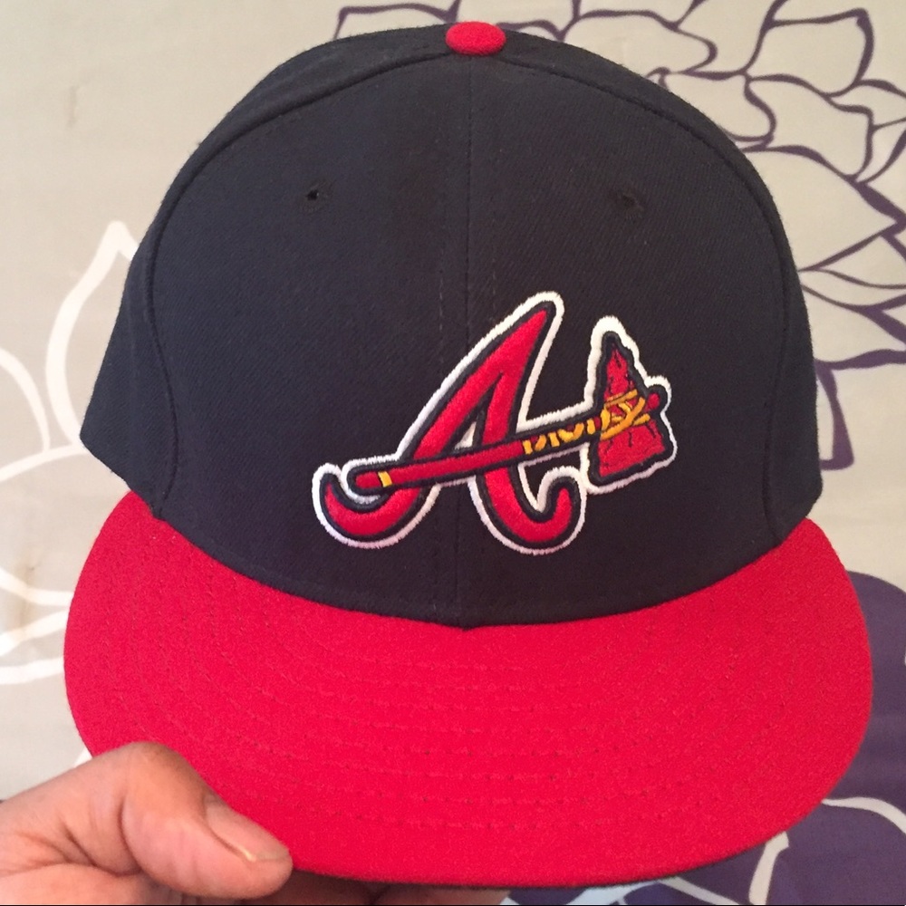 💯 authentic new era Atlanta braves hat.
