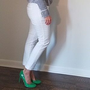 White Capri Pants