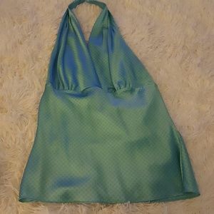 Brand New Silk Halter Top