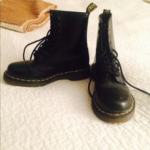 Black Doc Martens- Authentic!