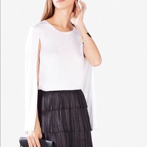 BCBGMaxAzria Vinessa Cape Tee