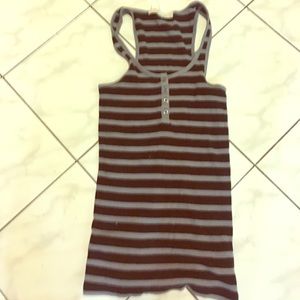 Twenty one black/grey tank top
