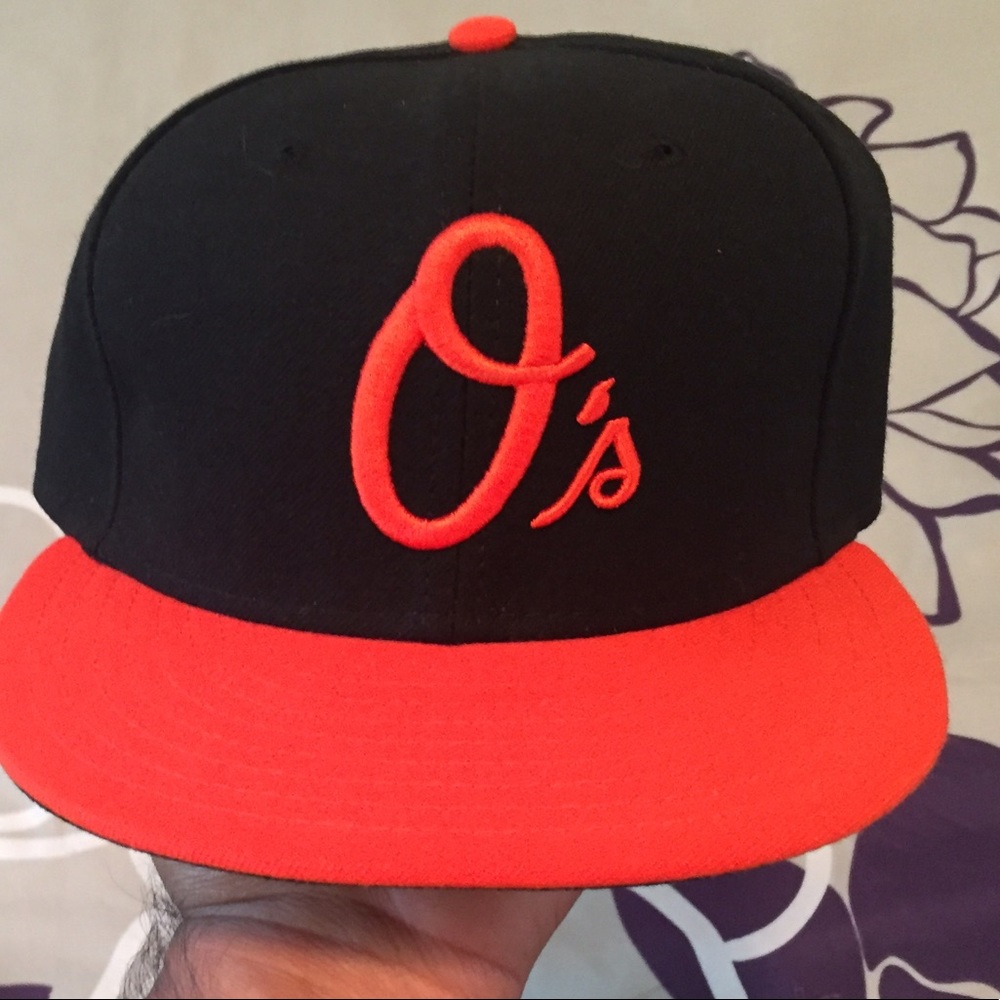 💯 authentic new era Baltimore Oriole's hat
