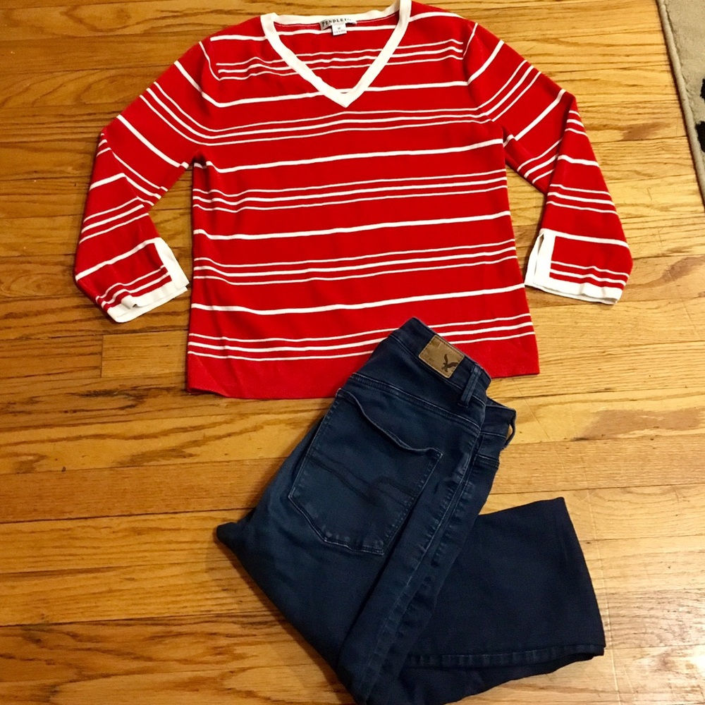 Vintage Stripe Top