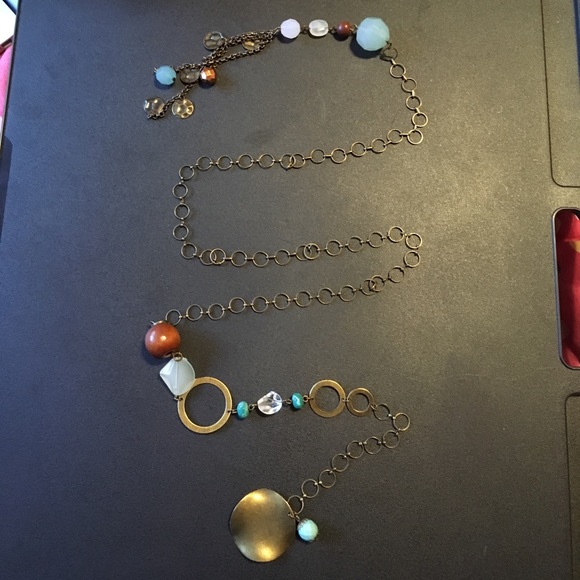 Mark by Avon long bead and chain necklace - Picture 5 of 5