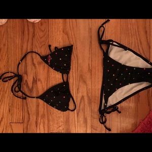 Roxy polka dot bikini