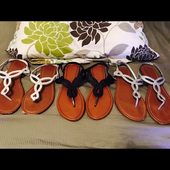 Palms 12 Wide Thong Sandals - Picture 2 of 4