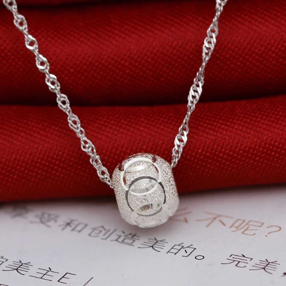 NWT STERLING SILVER CHARM NECKLACE