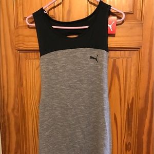 Puma sleeveless "hazy" tank top.