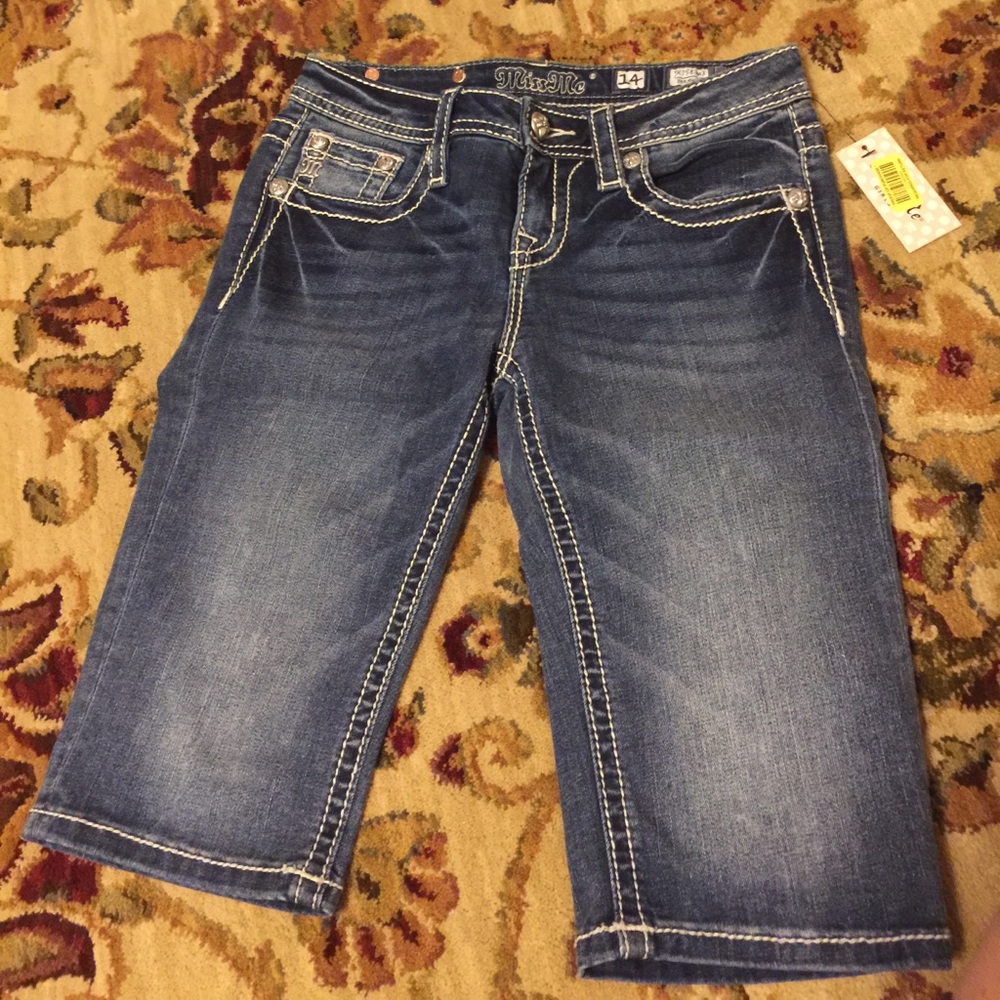 Miss Me Bermuda Shorts