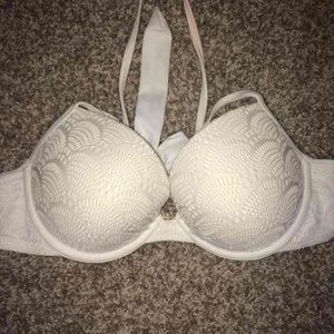 Aerie White Bathing Suit Top