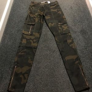 Zara Camo Jeans