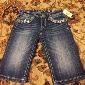 Miss Me Bermuda Shorts