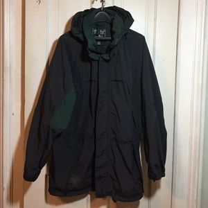 Eddie Bauer WeatherEdge men's Med long raincoat