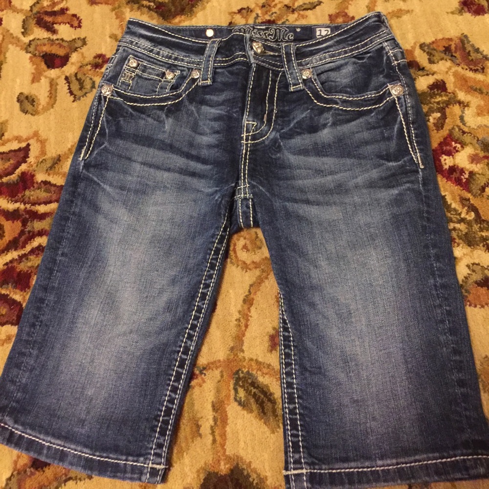 Miss Me Bermuda Shorts