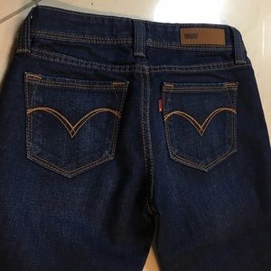 Cropped skinny jeans