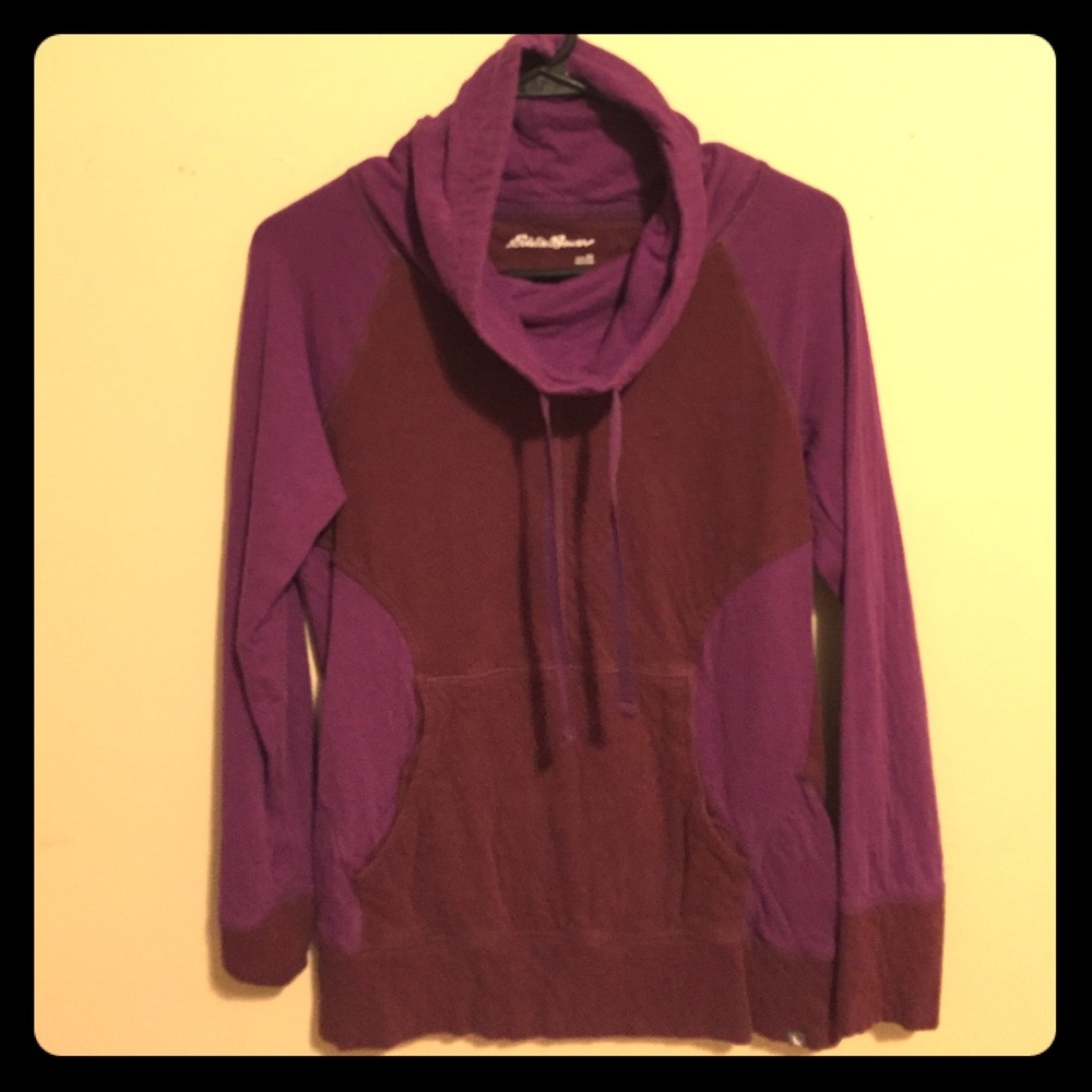 Eddy Bauer Purple Pull-over
